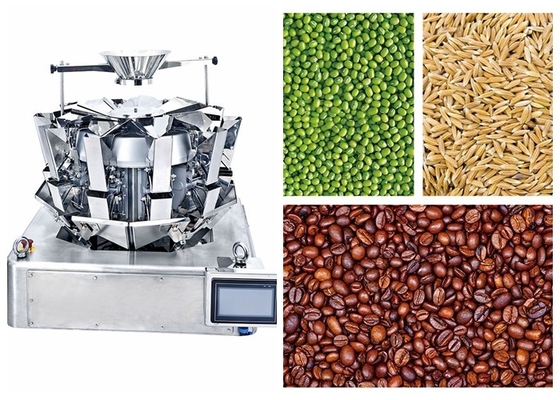 Super High Precision Mini Multi Head Weigher With Timing Hopper